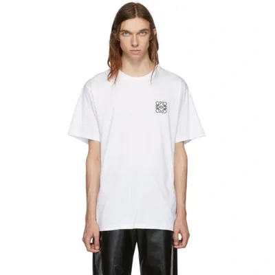 Loewe White Anagramm T-shirt