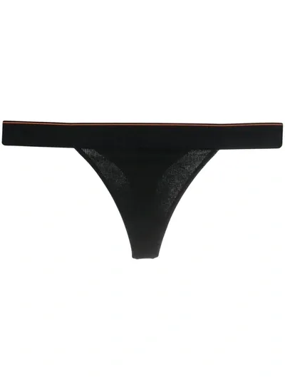 Heron Preston For Calvin Klein Black High Leg Bikini Panties