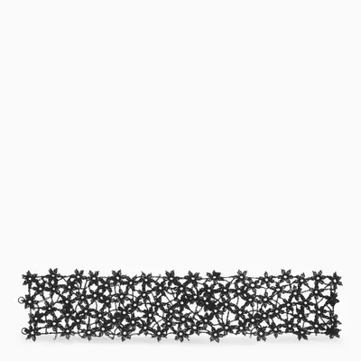 Jil Sander Black Lace Choker