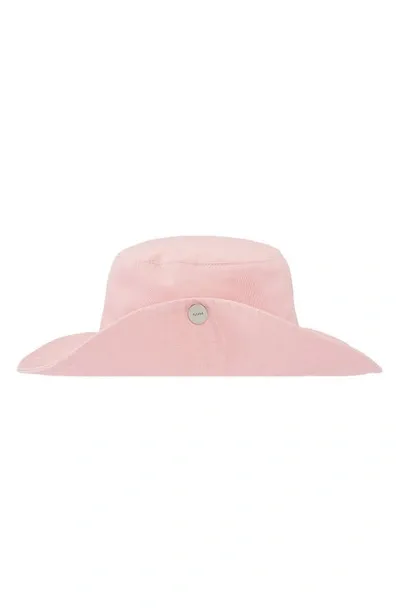 Ganni Recycled Polyester Sun Hat In Sweet Lilac