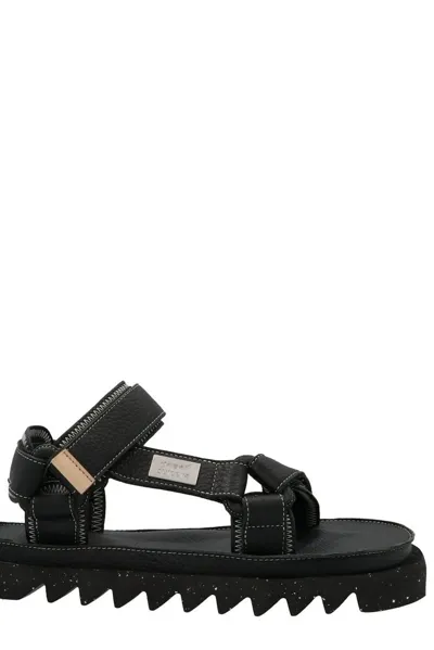 Marsèll Black Suicoke Edition Depa Mmsu01 Sandals In Schwarz