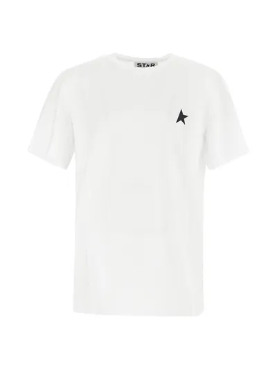 Golden Goose Star-print Cotton T-shirt In Black