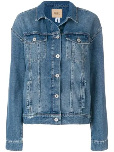 Paige Vivienne Denim Jacket In Lonestar