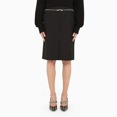 Givenchy Black Pencil Skirt