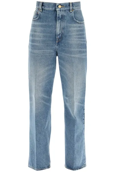 Golden Goose Straight Leg Blue Jeans