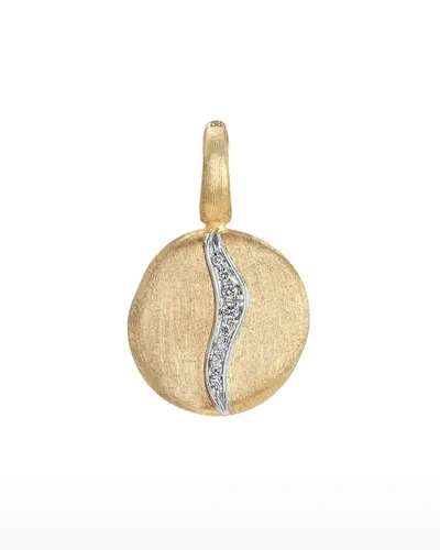 Marco Bicego Jaipur 18k Yellow Gold Small Diamond Accent Pendant