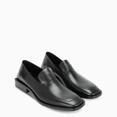 Balenciaga Black Coin Rim Loafers