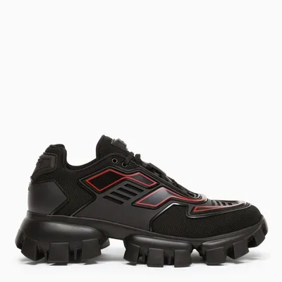 Prada Black/red Cloudbust Thunder Sneakers