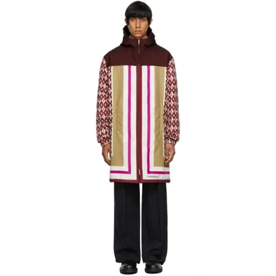 Valentino Multicolor Foulard Print Coat In L49 St. Foulard Arch