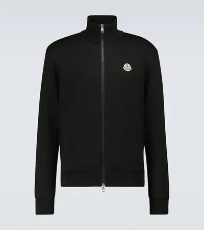 Moncler Black Polyester Sweatshirt