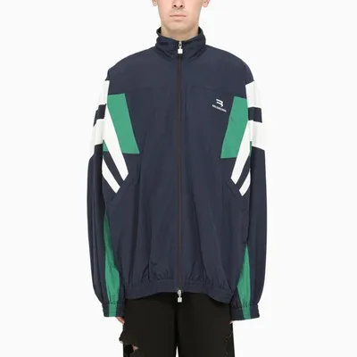 Balenciaga Dark Blue B Sports Jacket