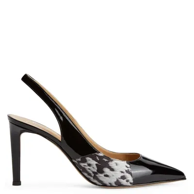 Giuseppe Zanotti Susie Feline Pumps In Black