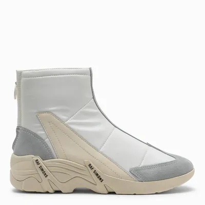 Raf Simons (runner) White/cream Cylon-22 High-top Sneakers