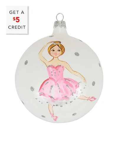 Vietri Nutcrackers Sugar Plum Fairy Ornament In Multicolor