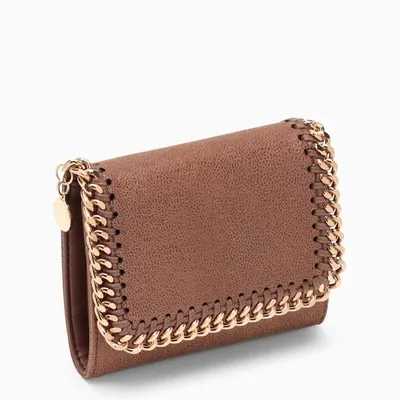 Stella Mccartney Brown Small Falabella Wallet