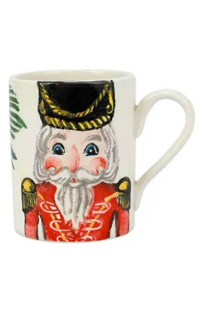 Vietri Nutcrackers Red Mug