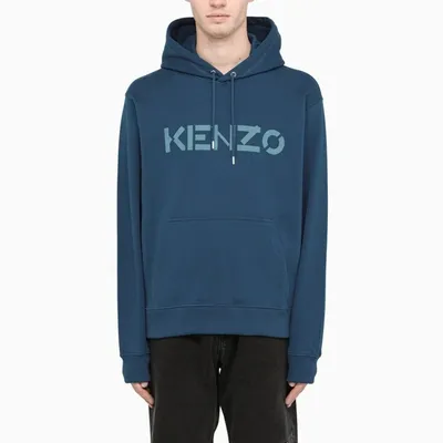 Kenzo Blue Sweatshirt Hoodie