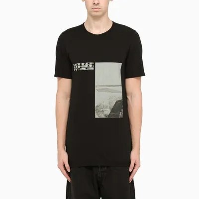 Drkshdw Black T-shirt With Print