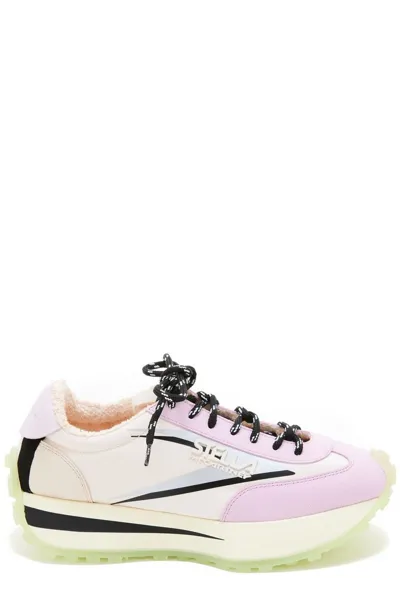 Stella Mccartney Reclypse Polyester Sneakers In Light Orchid Soft Pink