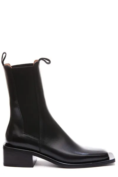 Marsèll Pannello Black Ankle Boots