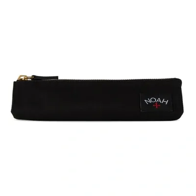 Noah Black Tartan Pencil Pouch