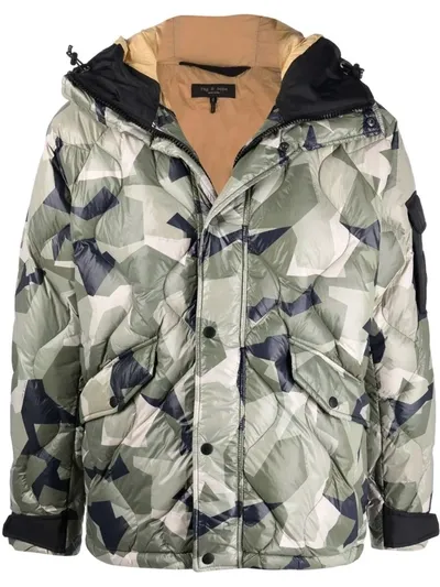 Rag & Bone Camouflage-print Down Jacket