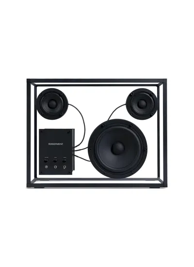 Transparent Speaker In Black