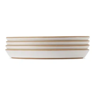 Departo Off-white Small Plate Set In Chalk