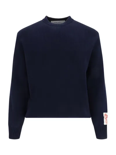 Golden Goose Mens Blue Sweater