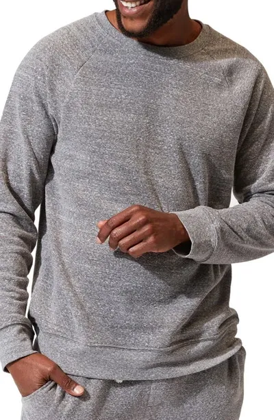 Threads 4 Thought Raglan Sweatshirt In Heather Grey