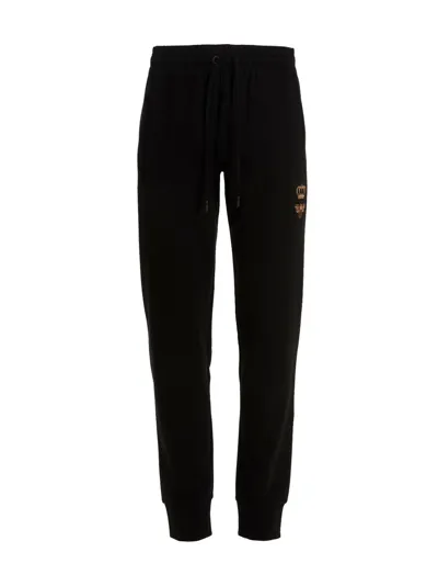 Dolce & Gabbana Dolce E Gabbana Mens Black Cotton Joggers