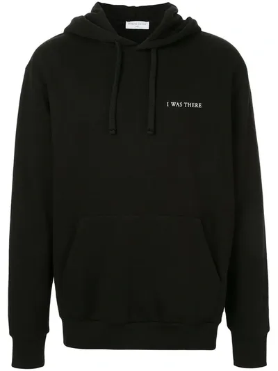 Ih Nom Uh Nit Logo-print Cotton Hoodie In Black