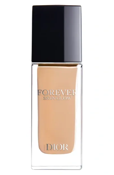 Dior Forever Skin Glow Hydrating Foundation Spf 15 In 1.5w Warm