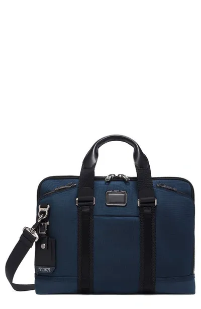 Tumi Alpha Bravo Academy Briefcase In Navy