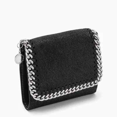 Stella Mccartney Black Small Falabella Wallet