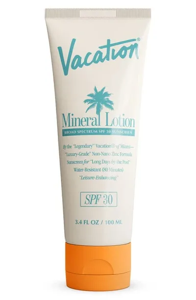 Vacation Mineral Lotion Broad Spectrum Spf 30 Sunscreen