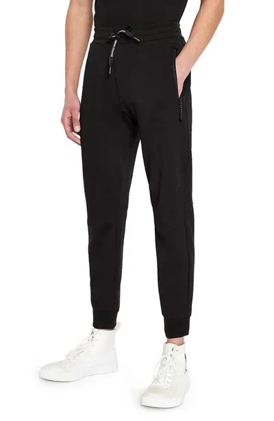 Armani Exchange Milano New York Sweatpants In Black