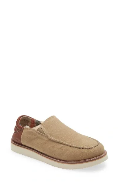 Sanuk Sugar Mat Slipper In Khaki