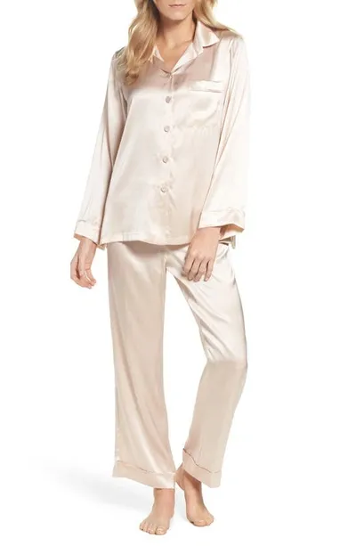 Papinelle Silk Pajamas In Romance