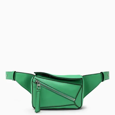 Loewe Apple Green Mini Puzzle Bumbag