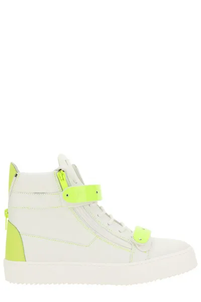 Giuseppe Zanotti Coby High-top Sneakers In White