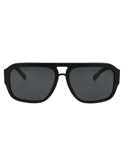 Dolce & Gabbana Dolce&gabbana Man Sunglass Dg4403f In Dark Grey