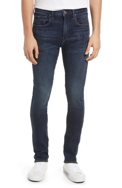 Kato The Scissors Slim Tapered Skinny Jeans In Bette