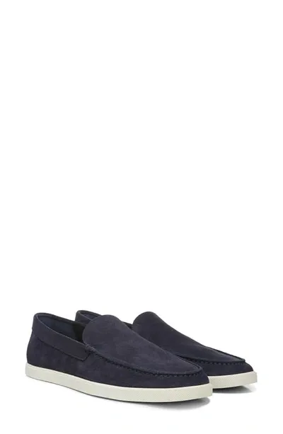 Vince Men's Sonoma Sport Suede Loafers In Coastal