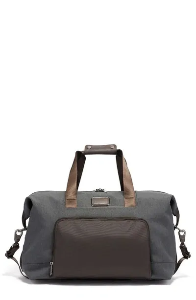 Tumi Alpha 3 Double Expansion Satchel In Anthracite