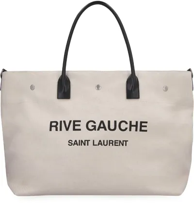 Saint Laurent Rive Gauche Bag In White