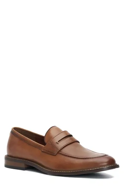 Vince Camuto Men's Lamcy Penny Loafer In Cognac In Brown