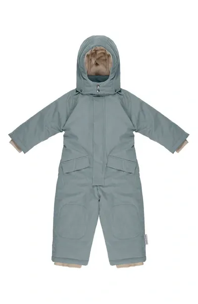 7 A.m. Enfant Kids' Grand Benji Snowsuit In Mirage Blue