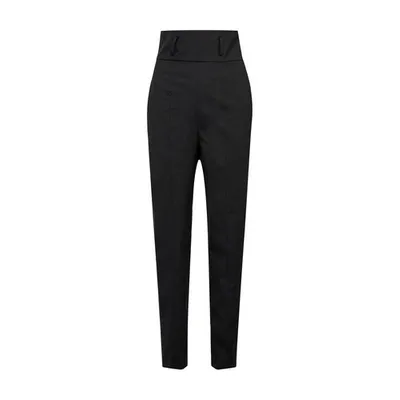 Nensi Dojaka High Waisted Tailored Pants In Black