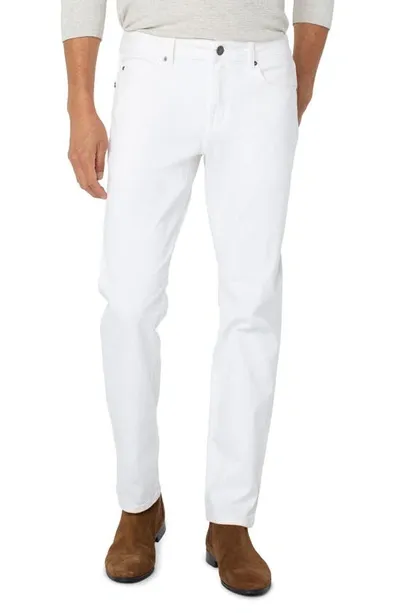 Liverpool Los Angeles Kingston Modern Slim Straight Fit Jeans In Porcelain